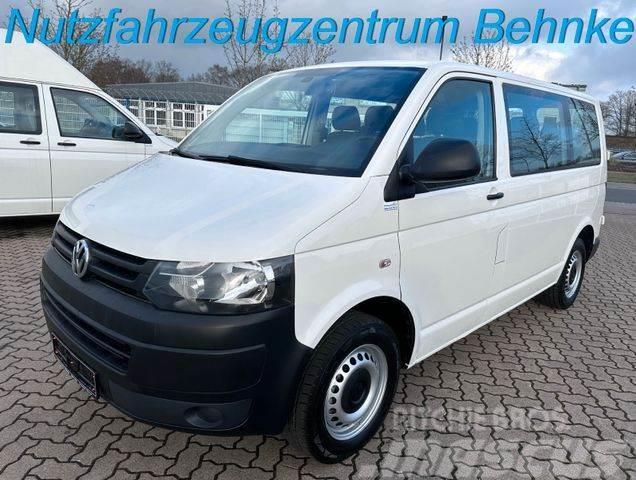 Volkswagen T5 Kombi/ 75 Kw/ AC/ AHK/ Hecktüren/ 9 Sitze Minibusy