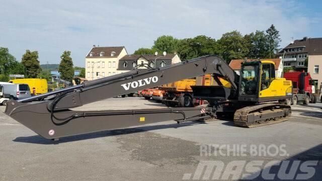 Volvo Ec 250 DNL mit Neu Long REach Arm 16 m Koparki gąsienicowe