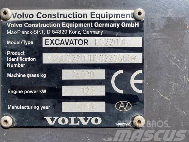 Volvo EC220 DL **BJ2013 *10000/ New Engine / New UC Koparki gąsienicowe