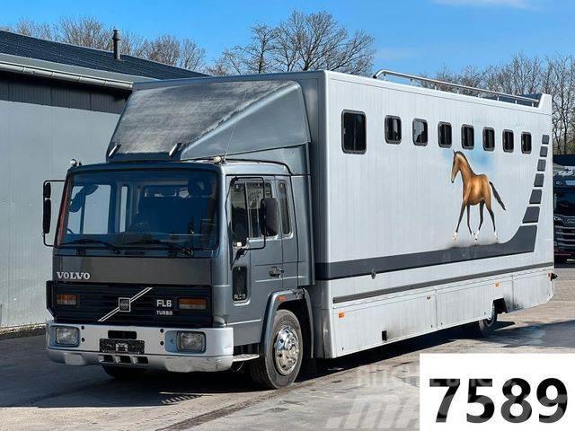 Volvo FL 6-11 Turbo Pferdetransporter 7 Pferde Pojazdy do transportu zwierząt