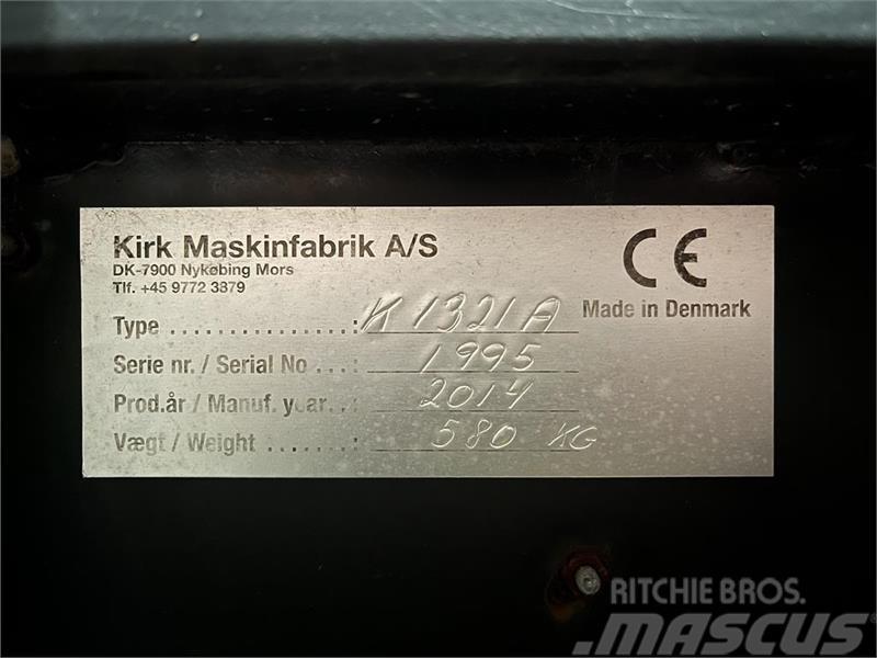  Kirk Mandskabskurv K1321A m. hydraulisk sving og a Ładowarki teleskopowe