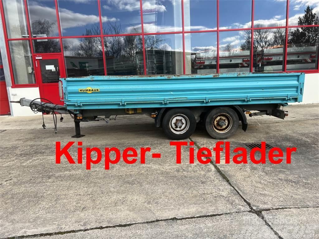 Humbaur HTK 10 50 24 Tandem Kipper- Tieflader Przyczepy wywrotki