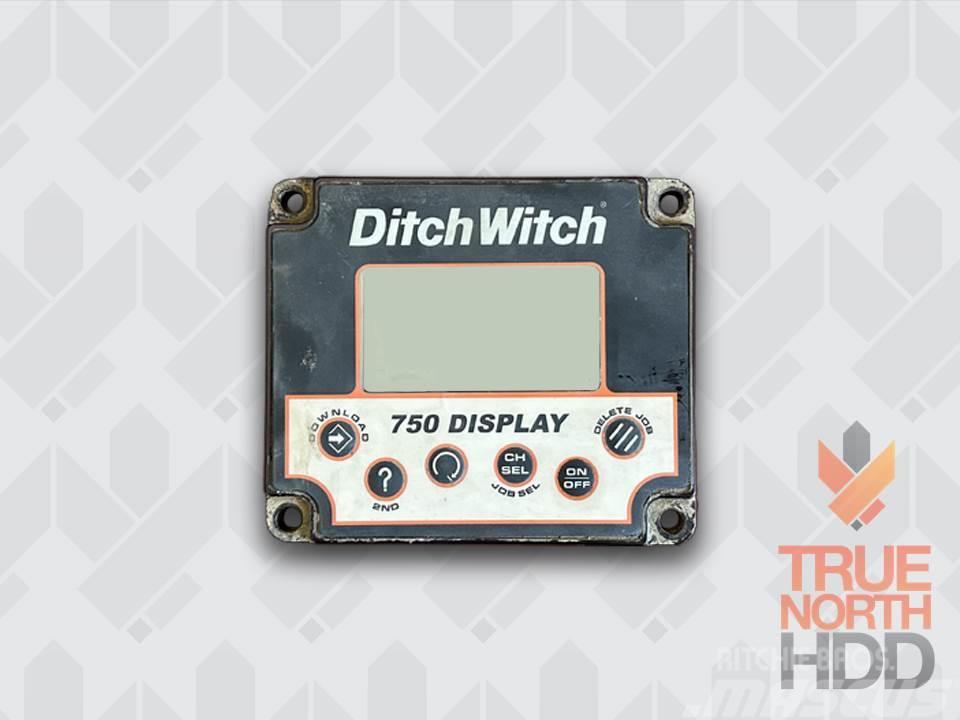 Ditch Witch 750 Display Sprzęt wiertniczy części zamienne i akcesoria