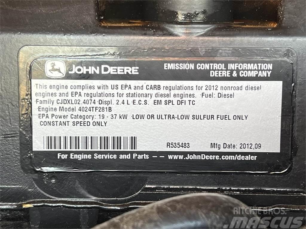 John Deere 25 KW Agregaty prądotwórcze Diesla
