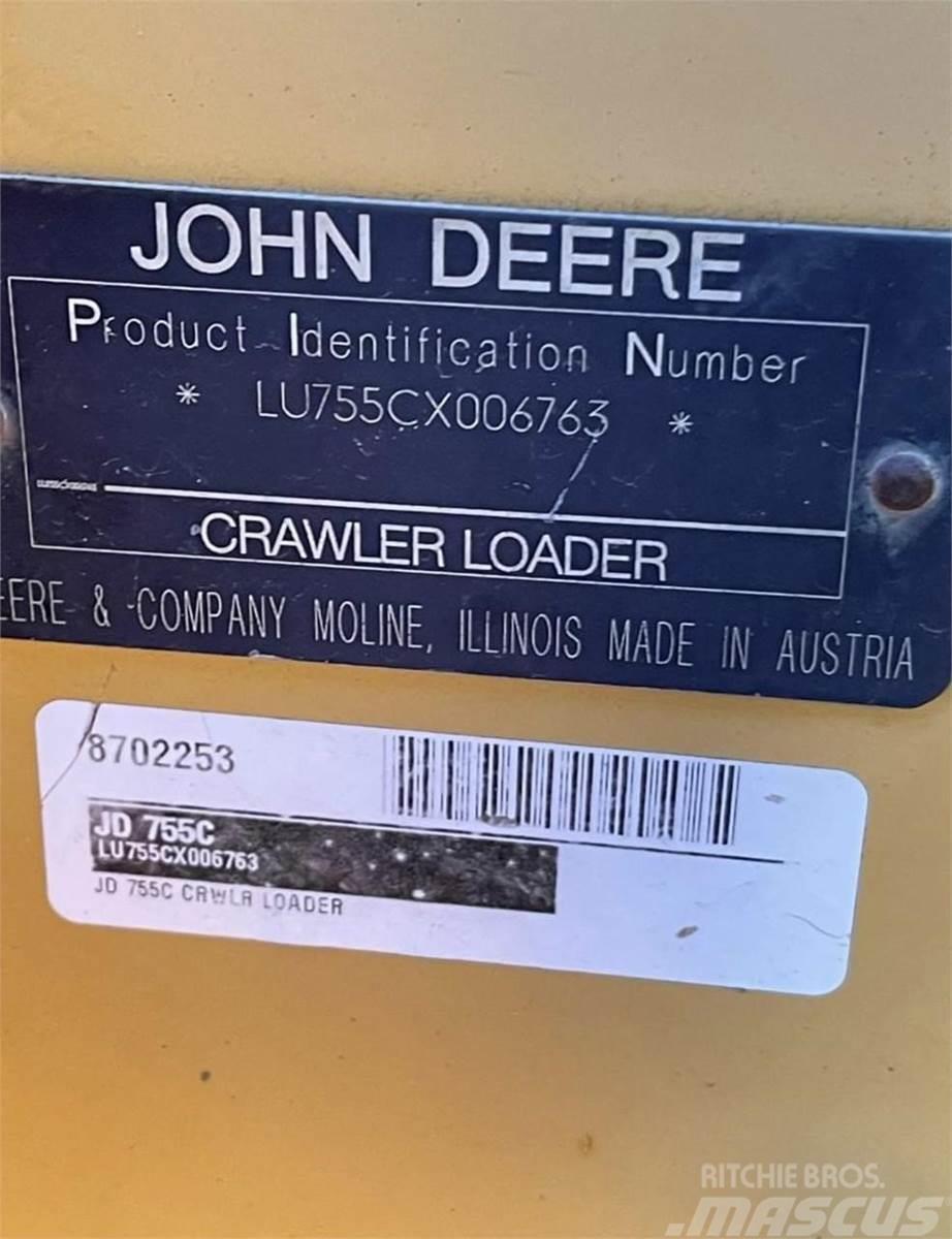 John Deere 755C Ładowarki gąsienicowe