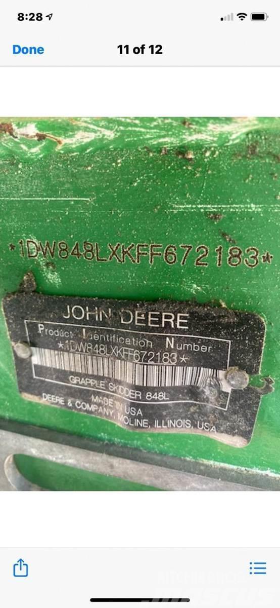 John Deere 848L Skidery