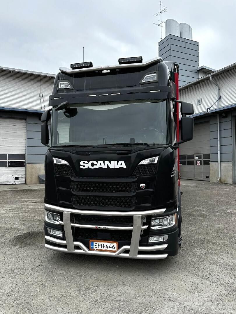 Scania R500 6x2 Ciężarówki firanki