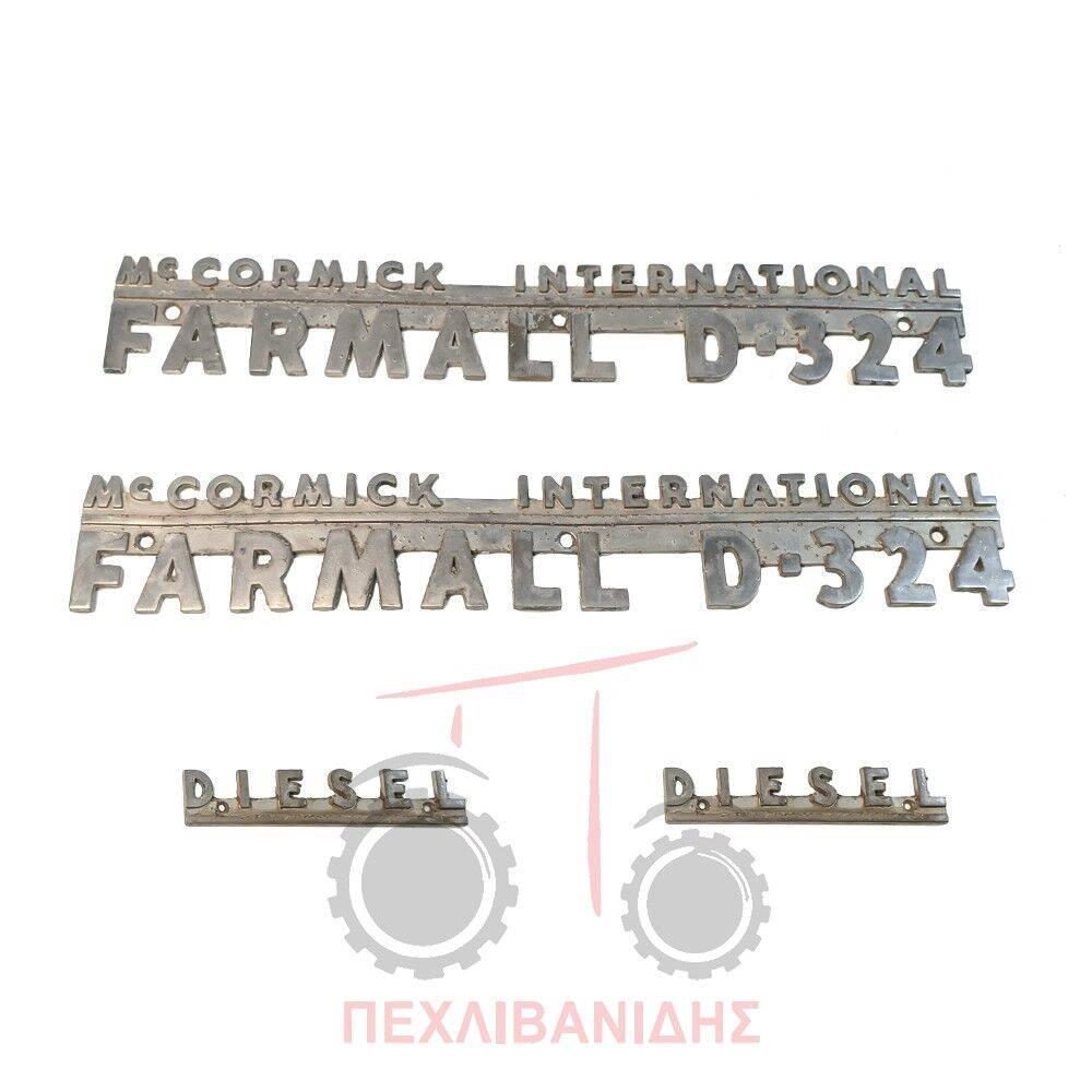 International MCCORMICK FARMALL D-324 Akcesoria rolnicze
