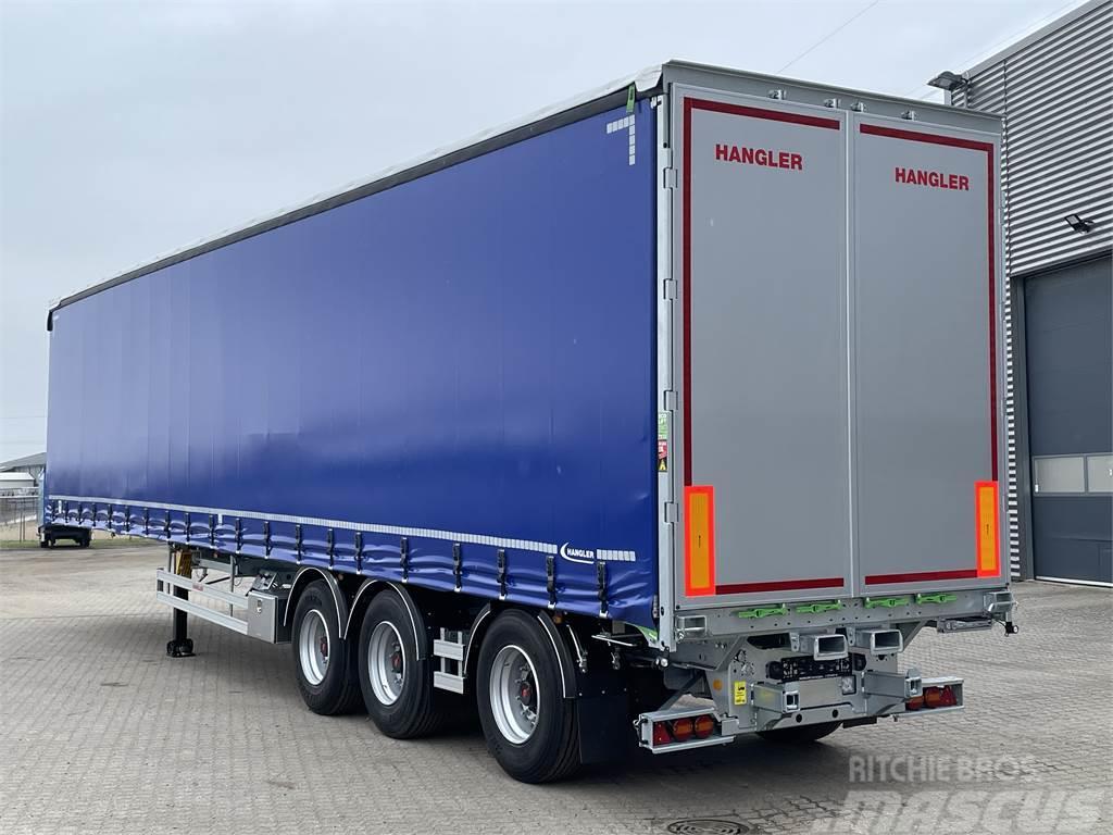 Hangler 3-aks 45-tons gardintrailer truckbeslag Naczepy firanki