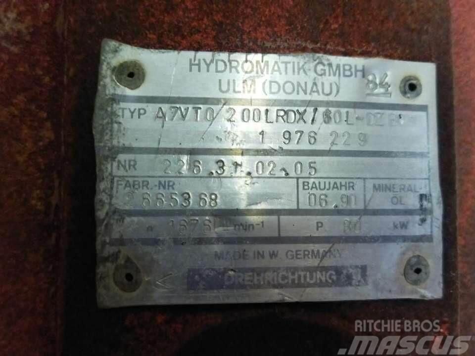 Hydromatik A7VTO 200 LRDX Hydraulika