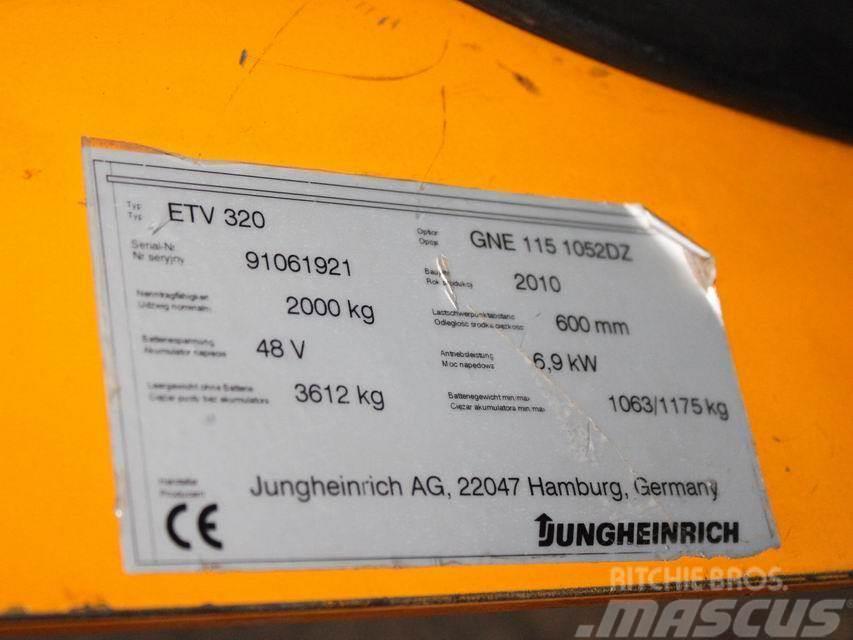 Jungheinrich ETV 320 GNE115-1052DZ Wózki widłowe wysokiego składowania