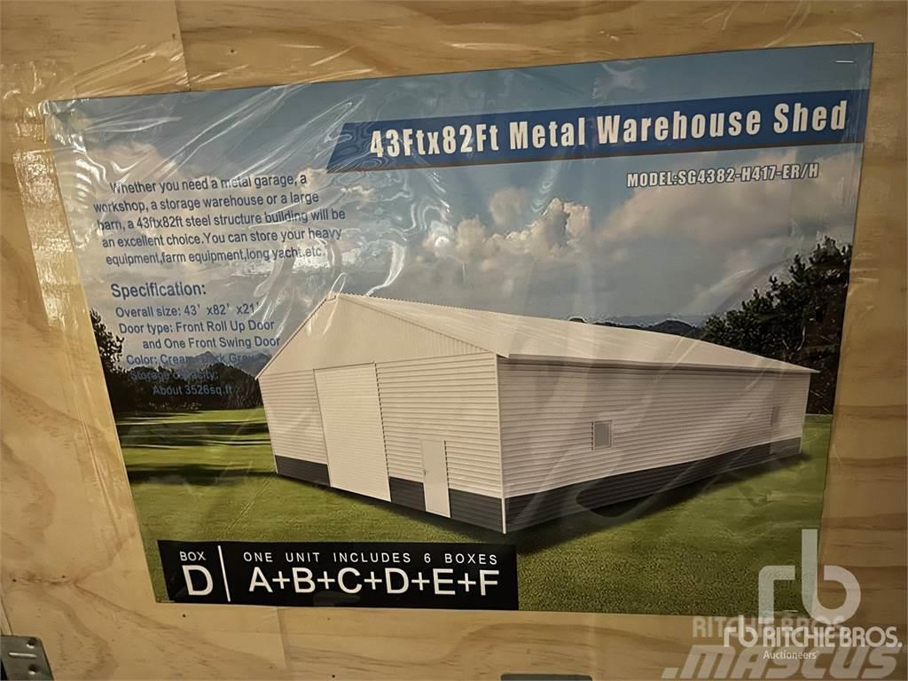  43 ft x 82 ft Metal Warehouse ( ... Inne maszyny komunalne