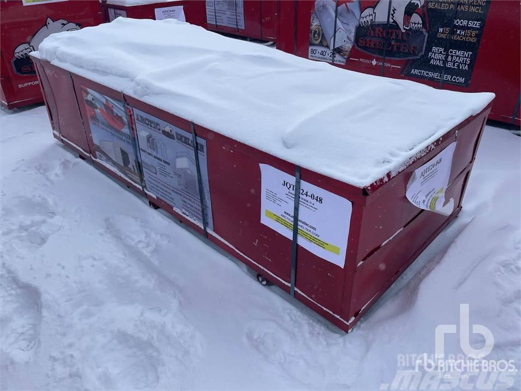 Arctic Shelter 30 ft x 20 ft x16 ft Peak Doubl ... Konstrukcje stalowe