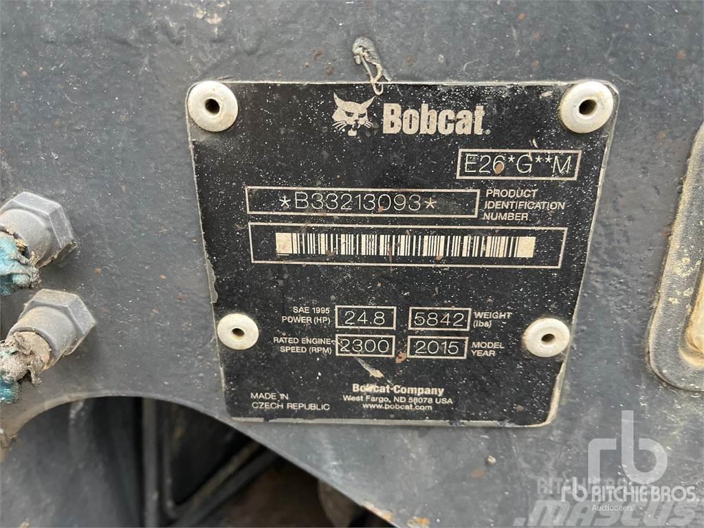 Bobcat E26 Minikoparki
