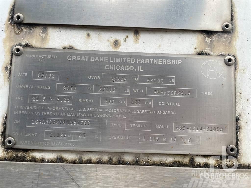 Great Dane 53 ft x 102 in T/A Naczepy kontenery