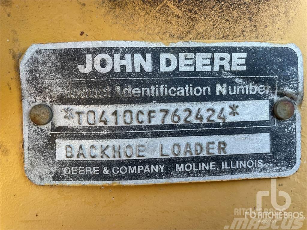 John Deere 410C Koparko-ładowarki