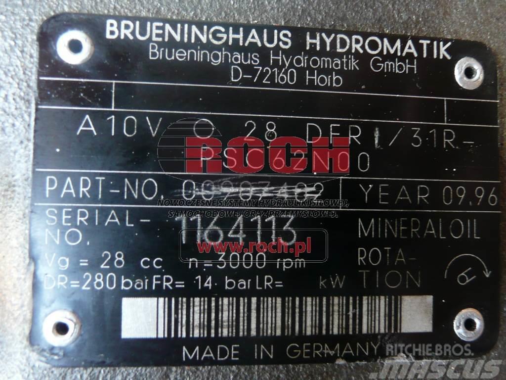 Brueninghaus Hydromatik A10VO28DFR/31R-PSC62N00 00907402 Hydraulika
