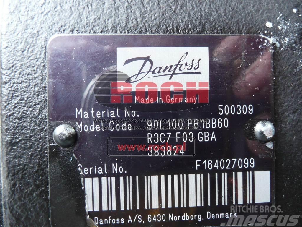 Danfoss 500309 90L100PB1BB60 R3C7F03GBA 383824 Hydraulika