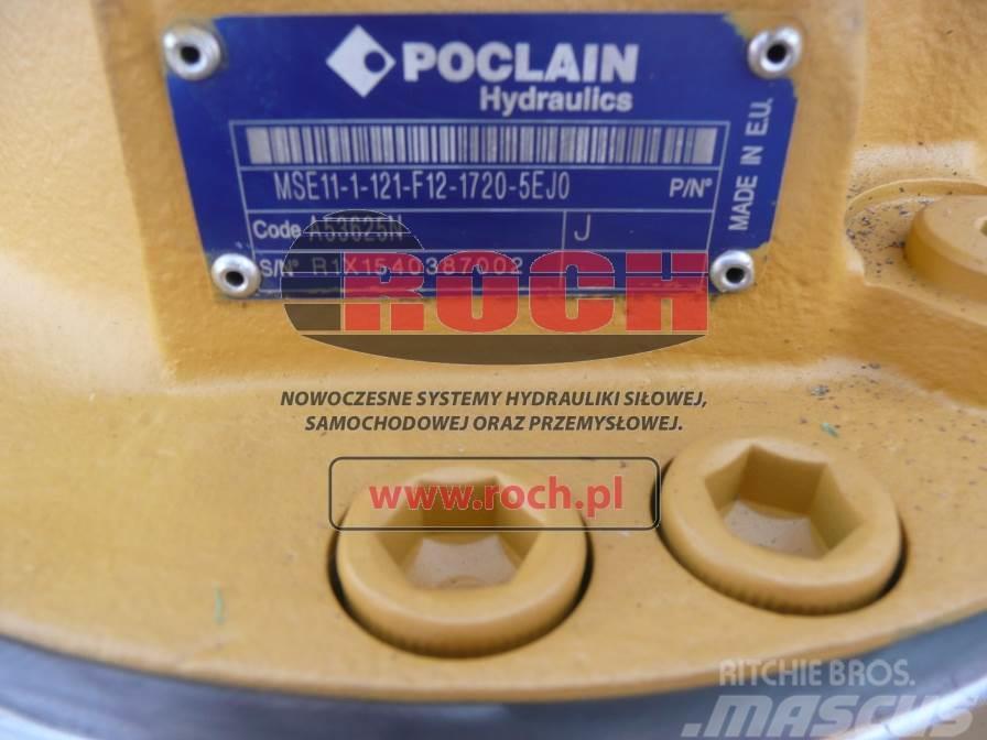 Poclain HYDRAULICS MSE11-1-121-F12-1720-5EJ0 A53625N Silniki