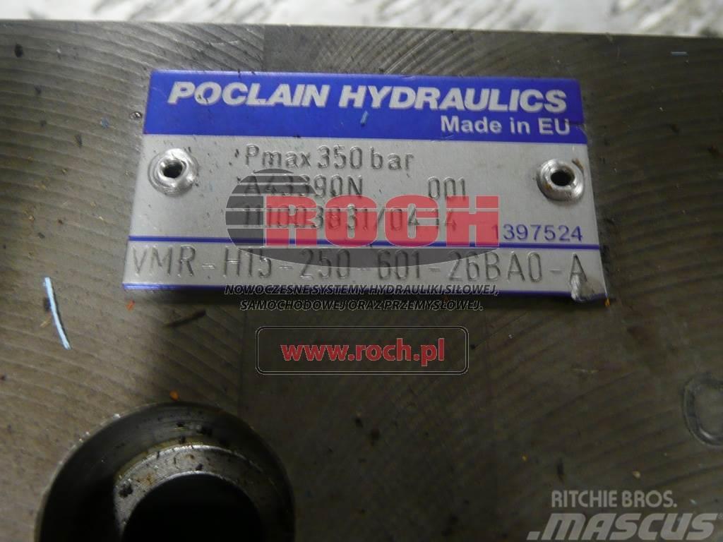 Poclain HYDRAULICS VMR-H15-250-601-26BA0-A A43390N 001 111 Hydraulika