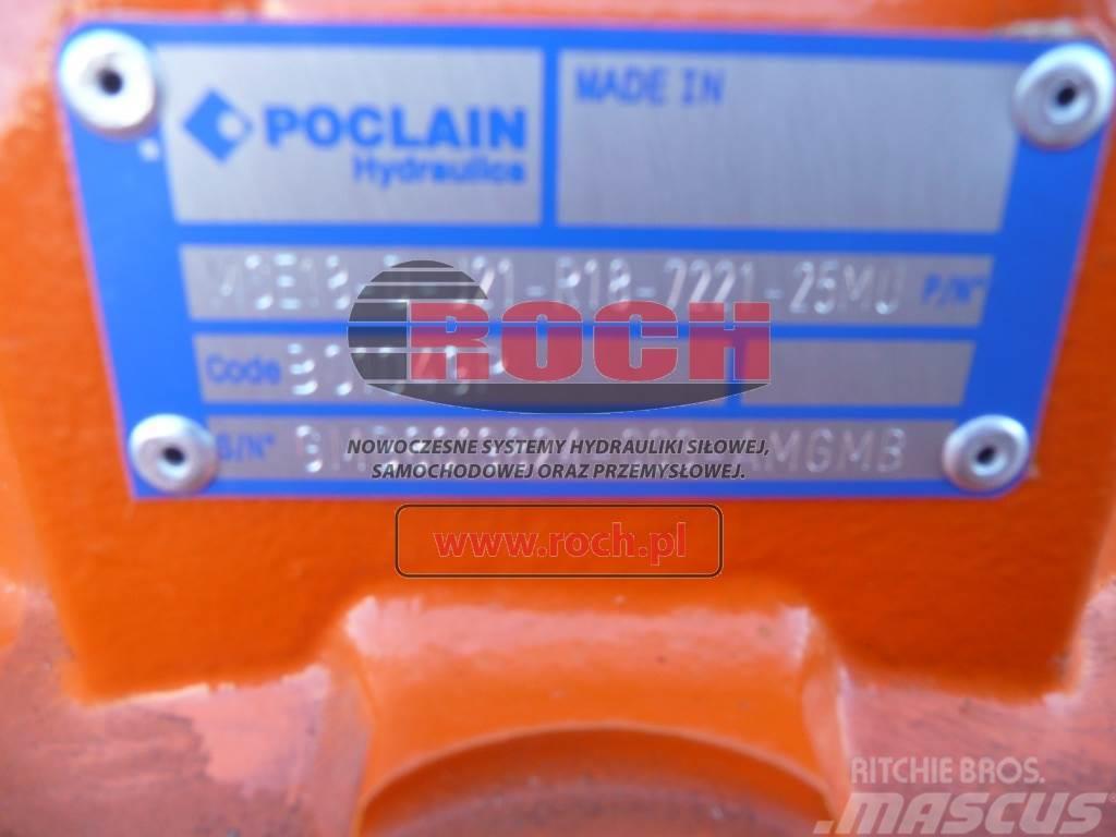 Poclain MSE18-D-J21-R18-7221-25MV B01049P Silniki