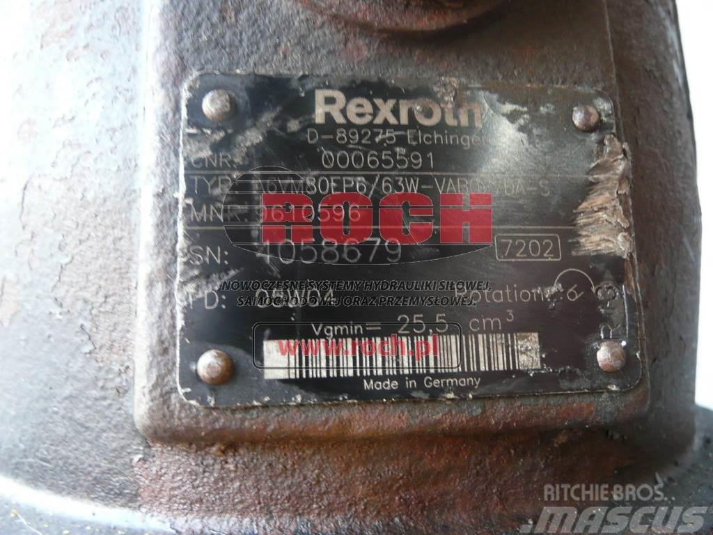 Rexroth A6VM80EP6/63W-VAB027DA-S 9610596 00065591 Silniki