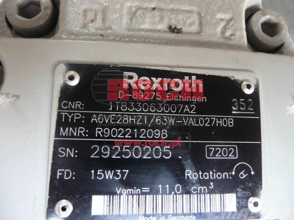 Rexroth + BONFIGLIOLI A6VE28HZ1/63W-VAL027H0B 1T833063007A Silniki