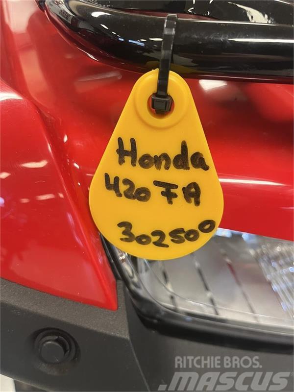 Honda TRX 420 FA ATV. Pojazdy terenowe