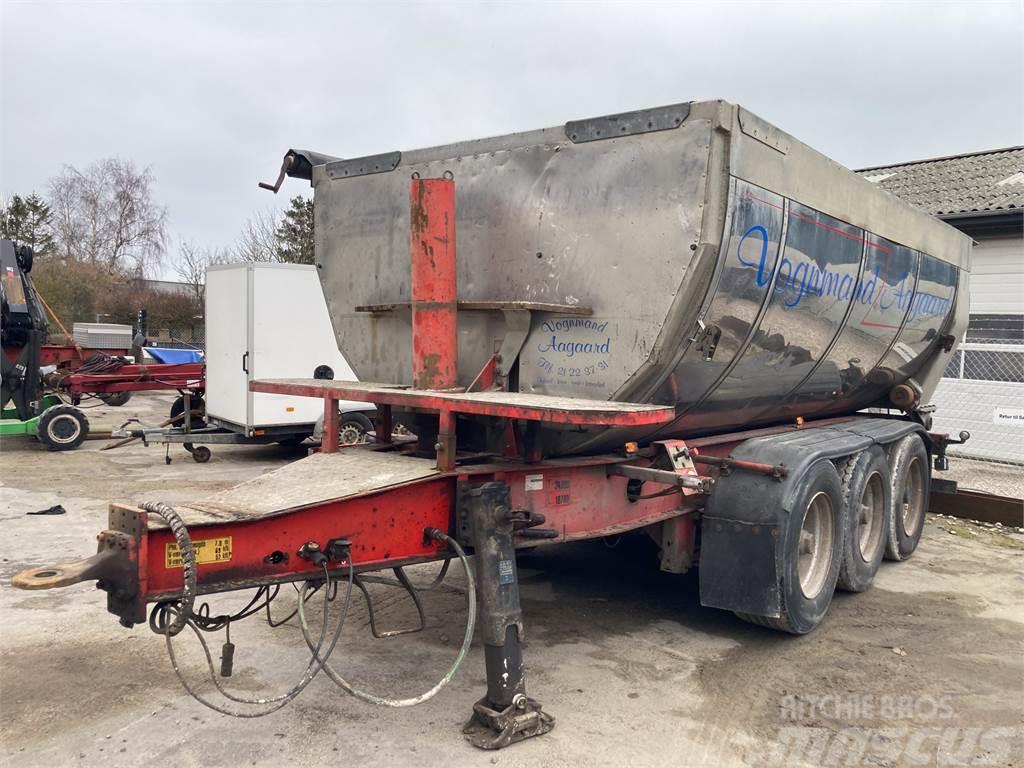Kel-Berg Asphalt drawbar trailer + asphalt truck load Pozostały sprzęt budowlany