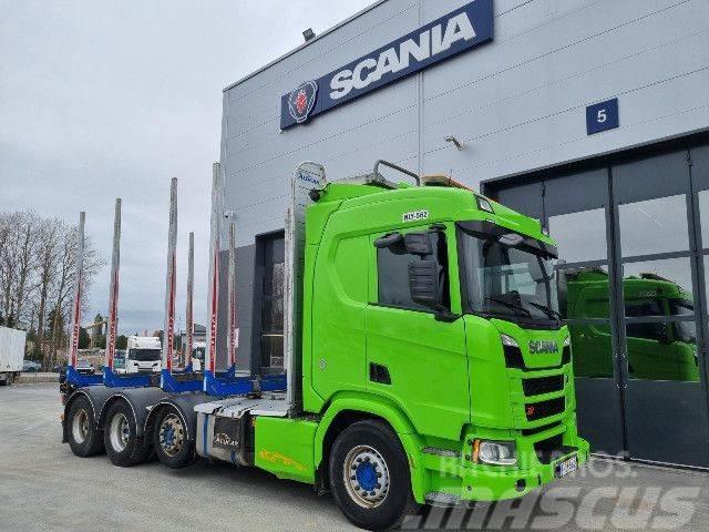 Scania R 650 B8x4/4NA Pojazdy pod zabudowę