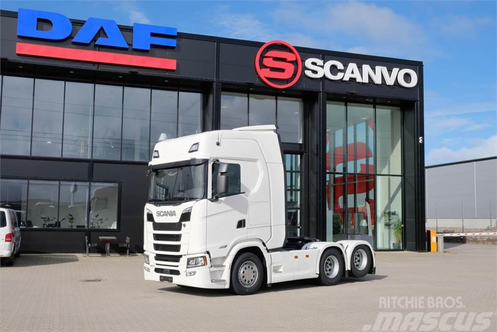 Scania S 500 6x2 dragbil med 2950 mm hjulbas Ciągniki siodłowe