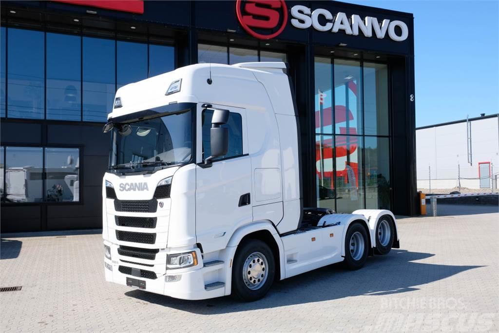Scania S 500 6x2 dragbil med 3150 hjulbas Ciągniki siodłowe