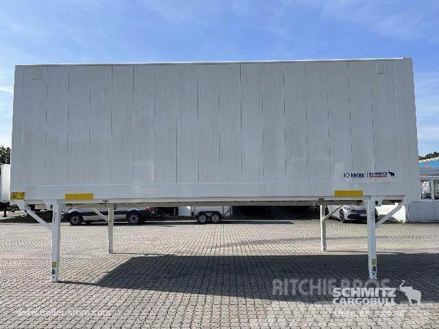 Schmitz Cargobull Wechselaufbau Trockenfrachtkoffer Standard Rolltor Przyczepy ze skrzynią zamkniętą