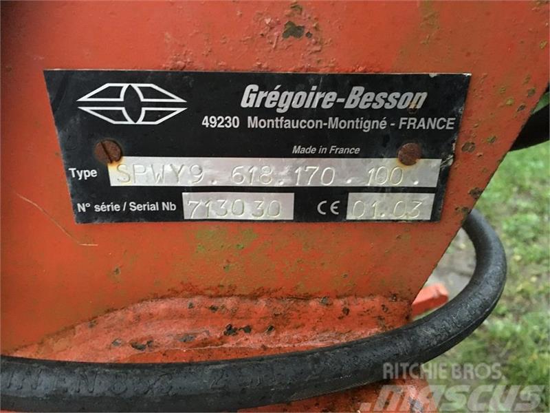 Gregoire-Besson SPWY9 618.170.100 6 furet Pługi obrotowe