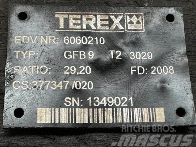 Terex 145 reduktor GFB 9 Ramy i zawieszenie