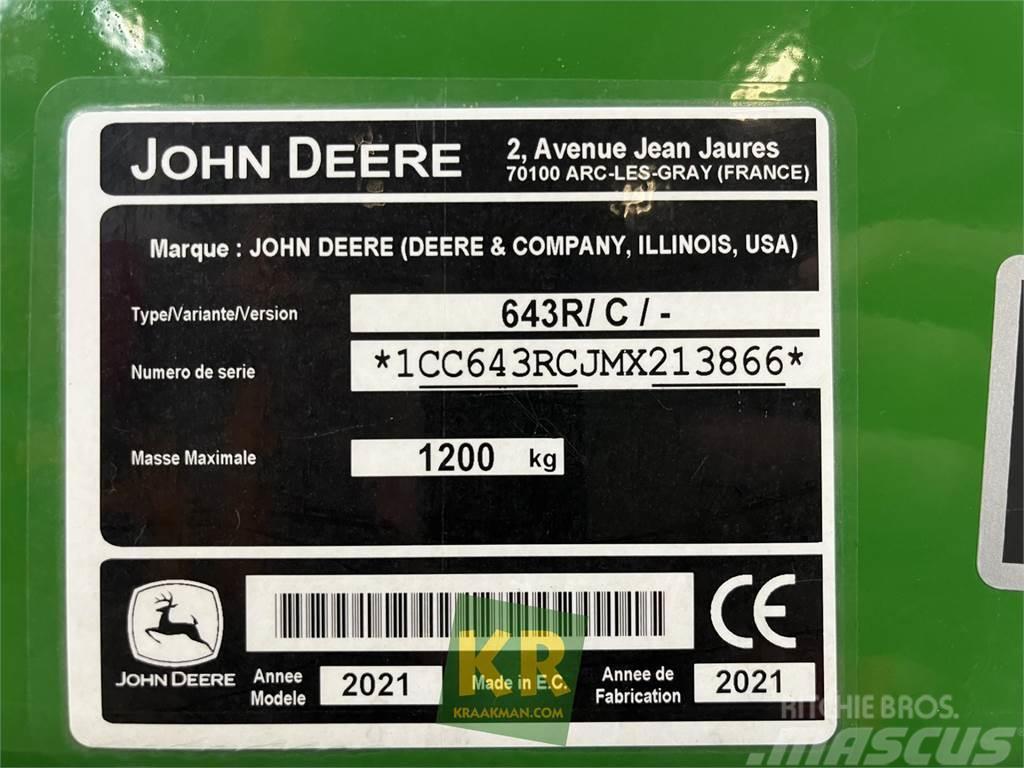 John Deere 643R Ładowacze i koparki czołowe
