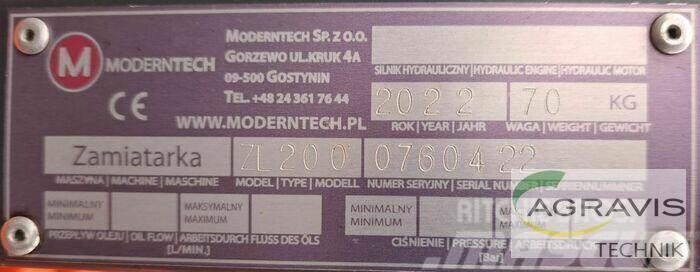 ModernTech ZL 200 Zamiatarki - Zgarniarki - Odśnieżarki