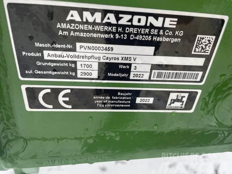 Amazone CAYROS XMS 950 VS Pługi
