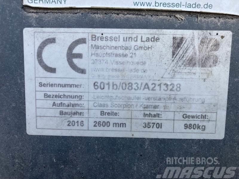 Bressel & Lade Leichtgutschaufel 260cm Akcesoria do ładowaczy czołowych