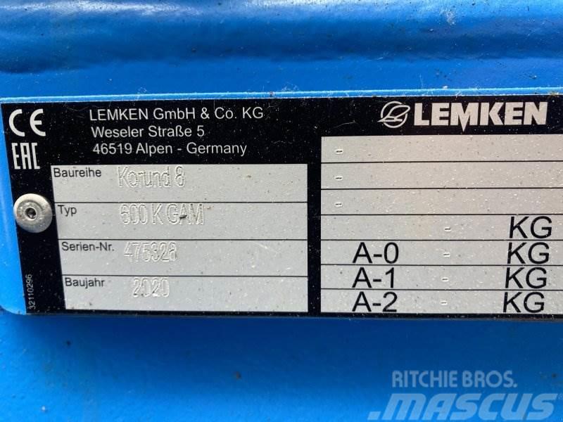 Lemken Korund 8/600 K Inne maszyny i akcesoria uprawowe