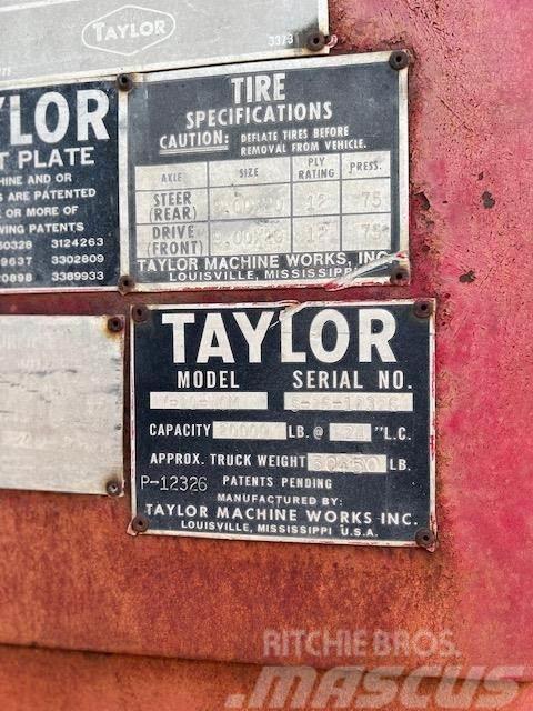 Taylor Y20W0M Wózki Diesla