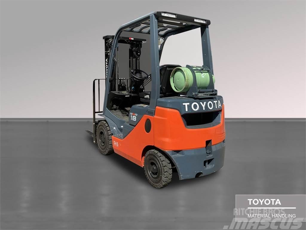 Toyota 02-8FGF18 Wózki LPG