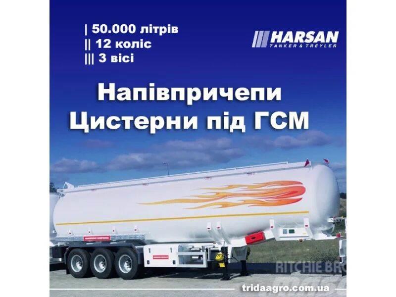  Harsan Fuel Transport Tanker Naczepy cysterna