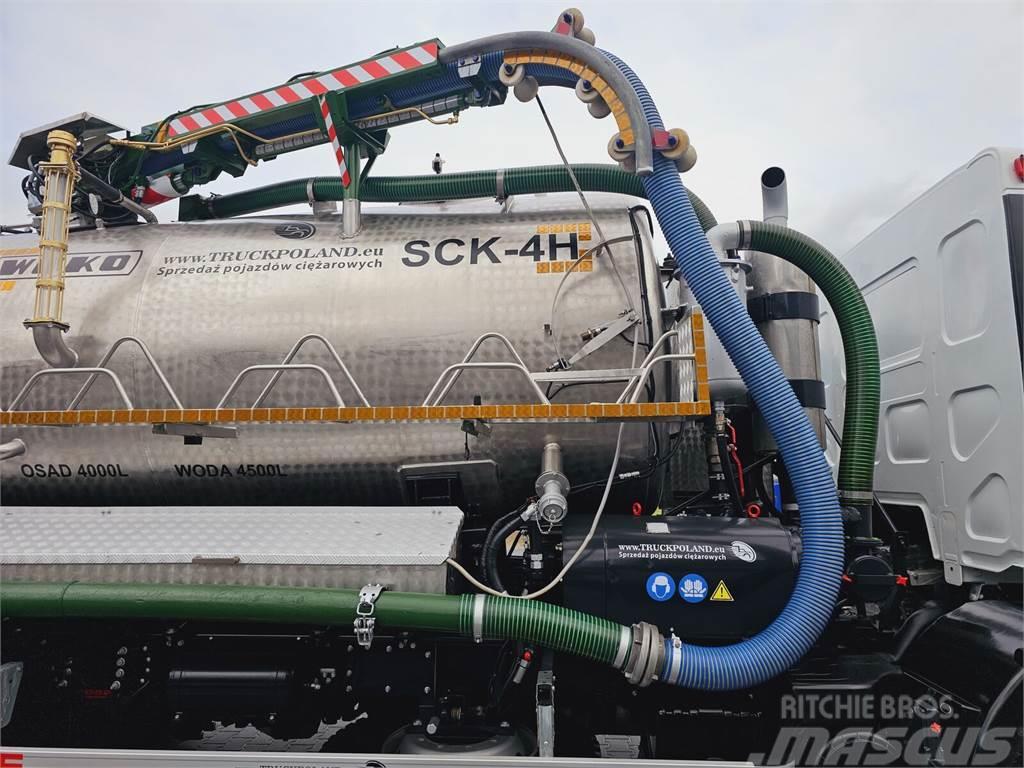 DAF WUKO SCK-4HW for collecting waste liquid separator Kombi / koparki ssące