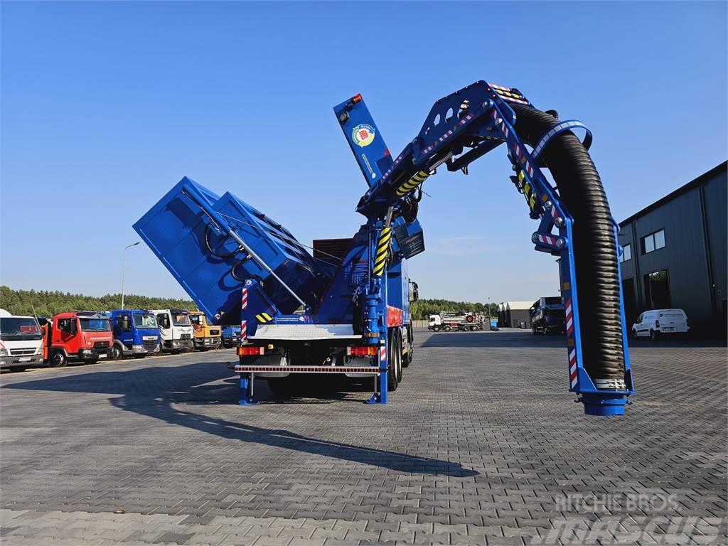 Iveco MTS 4 x TURBINE Saugbagger vacuum cleaner excavato Koparki specjalne