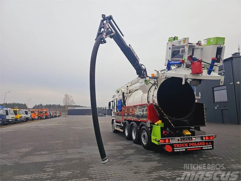 MAN MULLER COMBI CANALMASTER WUKO FOR CLEANING SEWERS Pojazdy komunalne