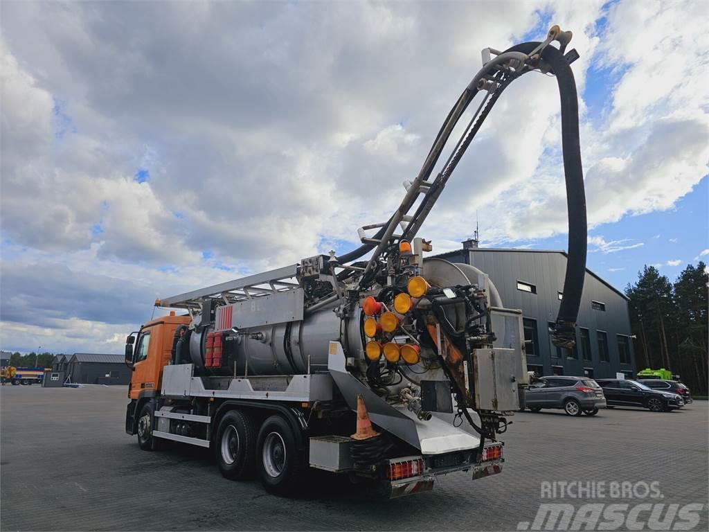 Mercedes-Benz WUKO KROLL COMBI FOR SEWER CLEANING Pojazdy komunalne