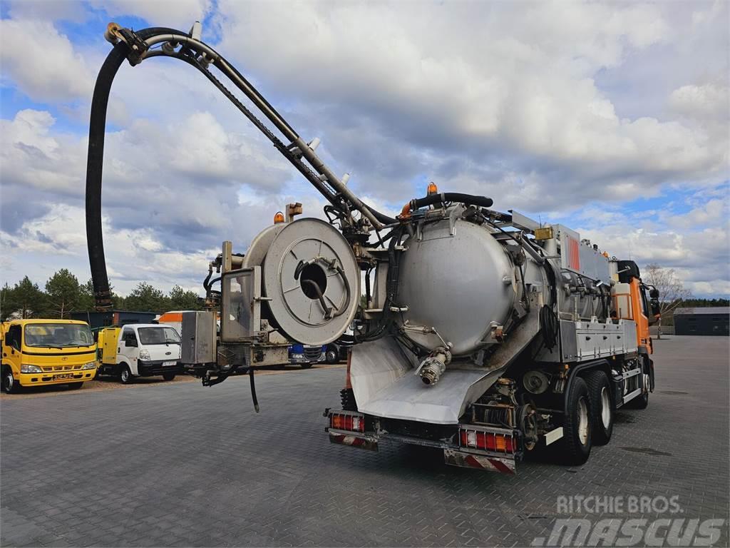 Mercedes-Benz WUKO KROLL COMBI FOR SEWER CLEANING Pojazdy komunalne