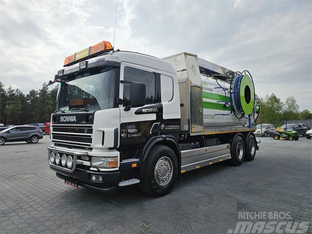 Scania WUKO KAISER EUR-MARK PKL 8.8 FOR COMBI DECK CLEANI Pojazdy komunalne