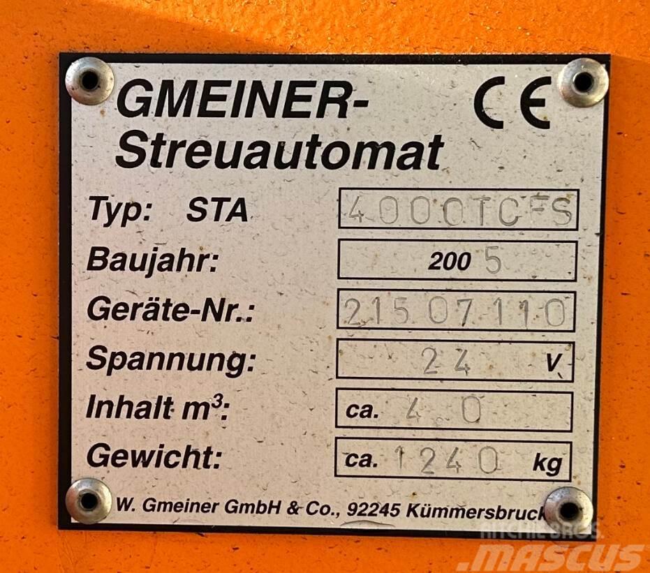 Unimog Salzstreuer Gmeiner 4000TCFS Piaskarki i solarki
